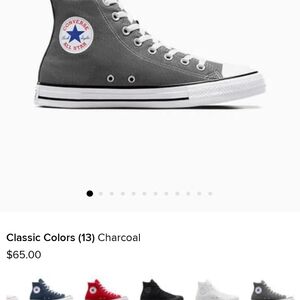 Chuck Taylor ALL-STAR Converse High Tops - Gray